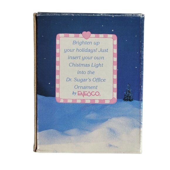 Precious Moments Sugar Town Ornament Dr. Sugar's Office #530441 Vintage 1995 - Picture 11 of 12